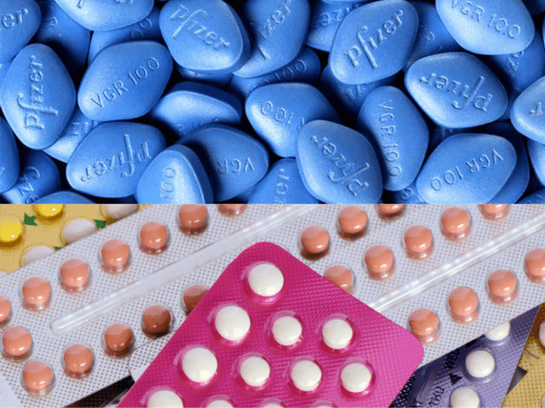 Därför är färgen på viagratabletten blå