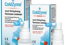 SBU ger svar om sprayer och tillskott mot förkylning Coldzyme. Foto: Enzymatica.