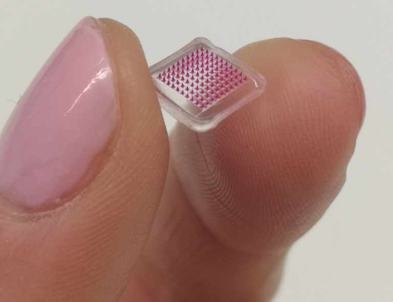 Mikronålar nytt sätt att ge antibiotika vid hudinfektion