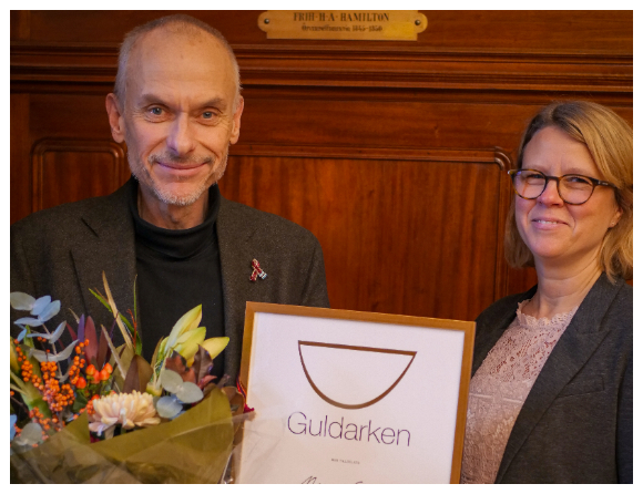 Magnus Gisslén får Guldarken.