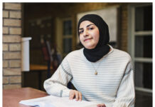 Maryam Mahmood: ”Jag har inte hunnit smälta det” Årets farmacistudent 2024 Maryam Mahmood Foto Tomas Ohlsson WP1