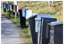 Nya regler kan tvinga vissa sluta med distanshandel Bild brevlådor på rad.